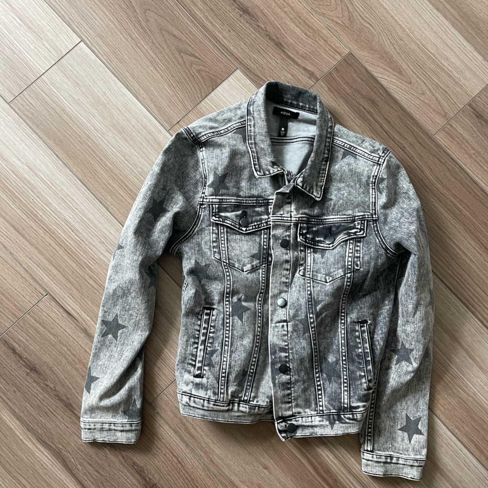 AQUA size S stars jacket